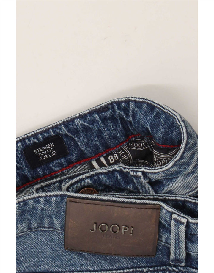 Joop Herren Stephen Slim Jeans W33 L32 Blau