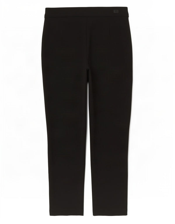 Marks & Spencer Damen-Freizeithose mit hoher Taille, UK 12, M, W30, L27, Schwarz