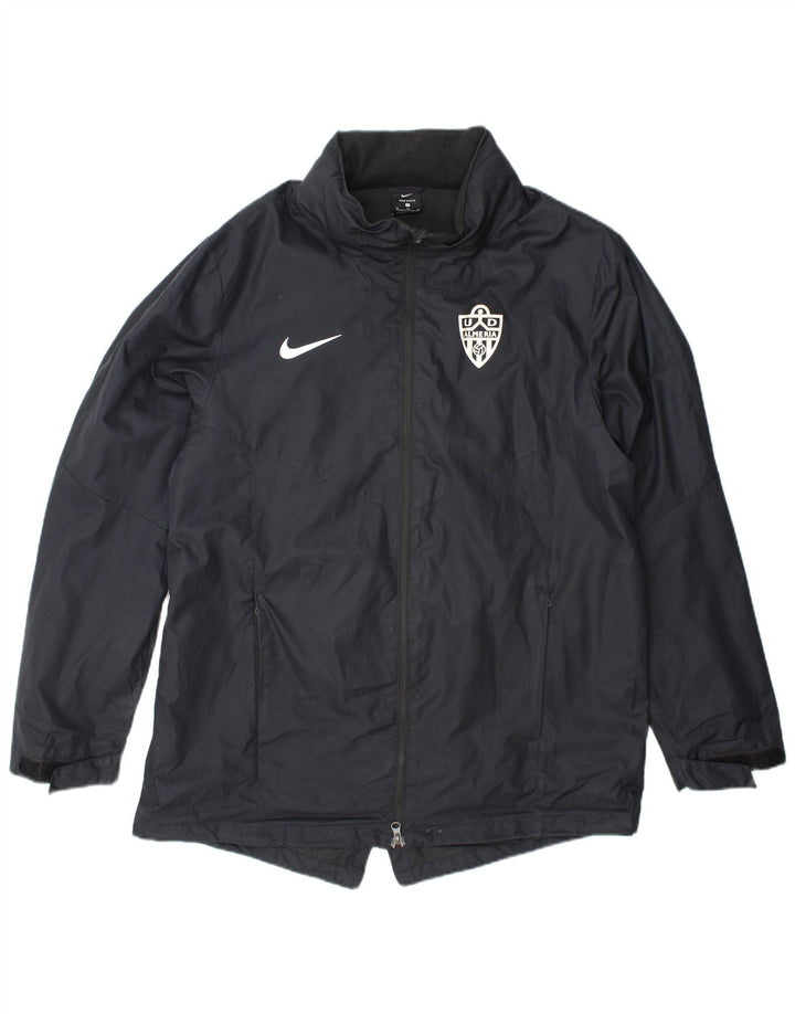 Nike Herren-Regenjacke mit Kapuze, UK 42, XL, grau, Polyester