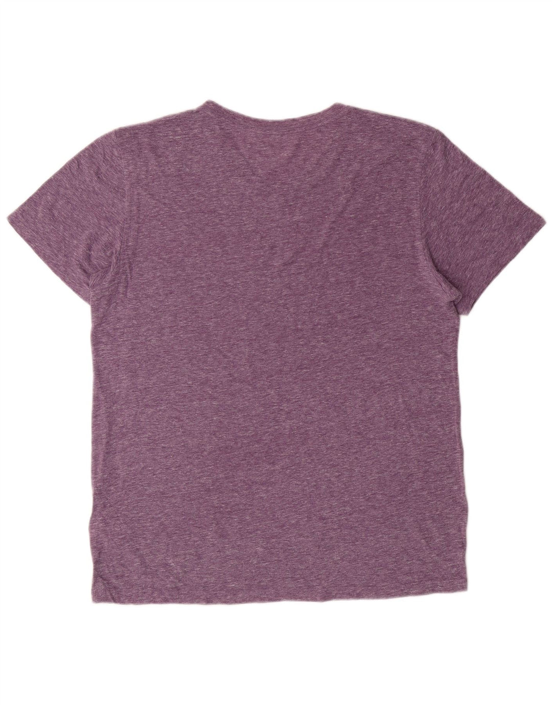 DKNY Mens Graphic T-Shirt Top Medium Purple Polyester