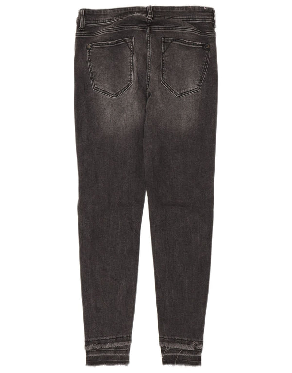 Zara Damen Z1975 Skinny Jeans EU 36 XS W26 L26 Grau