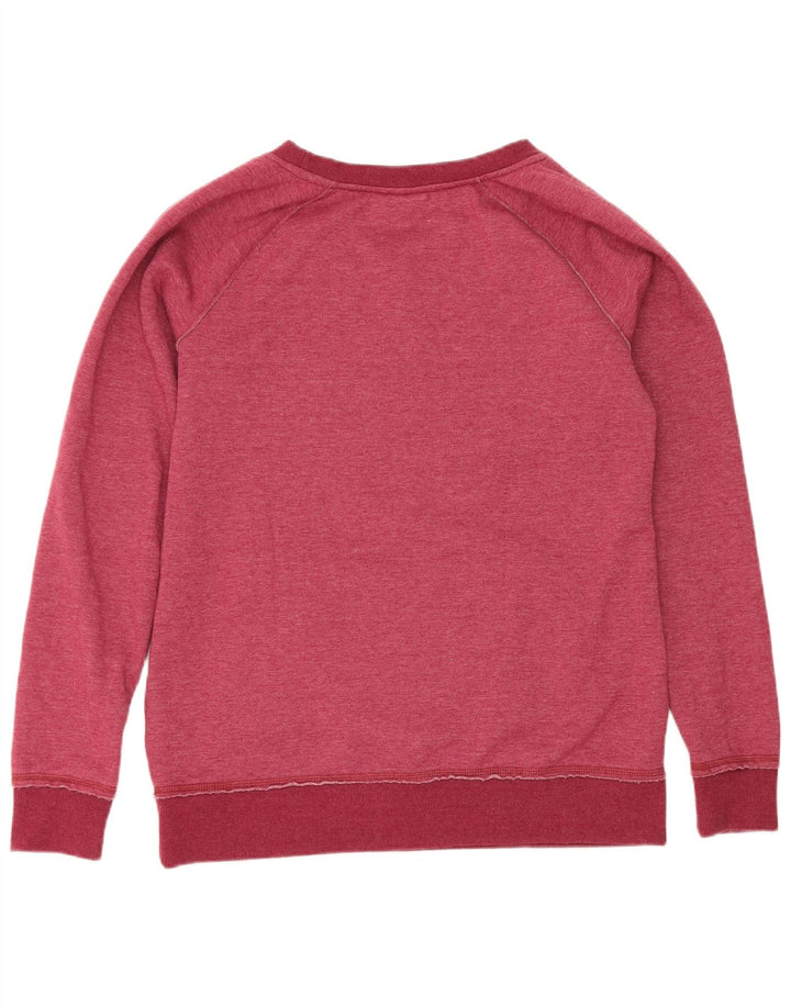 Animal Damen Grafik-Sweatshirt-Pullover UK 12 Mittelrosa Polyester