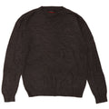 PIERRE CARDIN Herren-Pullover mit V-Ausschnitt, mittelgraues Acryl
