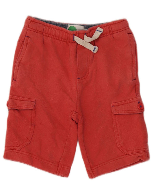 Boden Jungen-Sportshorts, 5–6 Jahre, rote Baumwolle