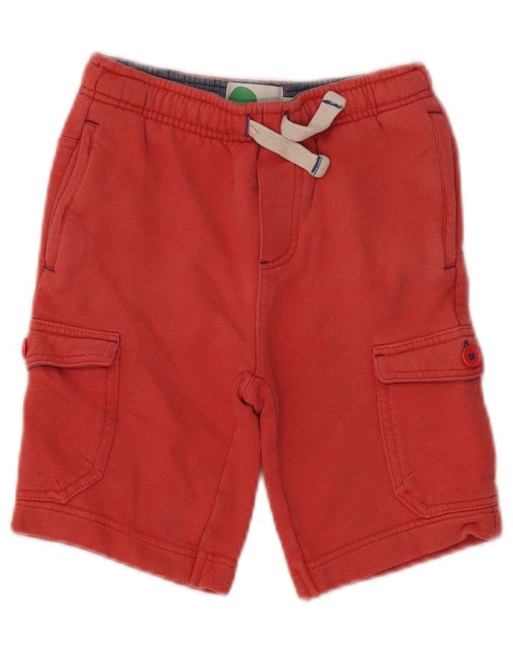 Boden Jungen-Sportshorts, 5–6 Jahre, rote Baumwolle