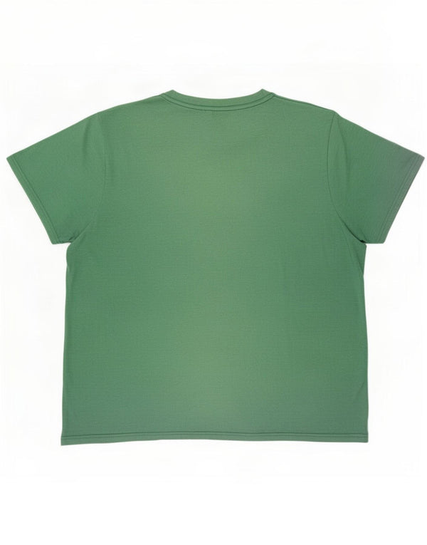 Weird Fish Herren T-Shirt Top 3XL Grüne Baumwolle