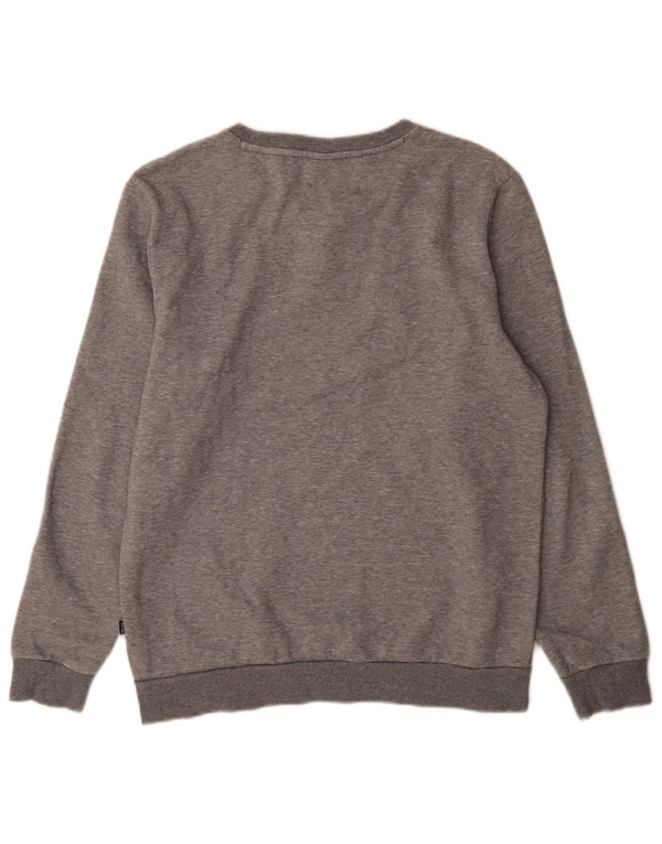 Puma Herren Graphic Sweatshirt Pullover Small Grau