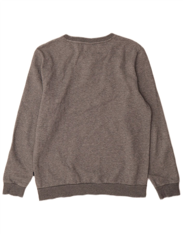 Puma Herren Graphic Sweatshirt Pullover Small Grau