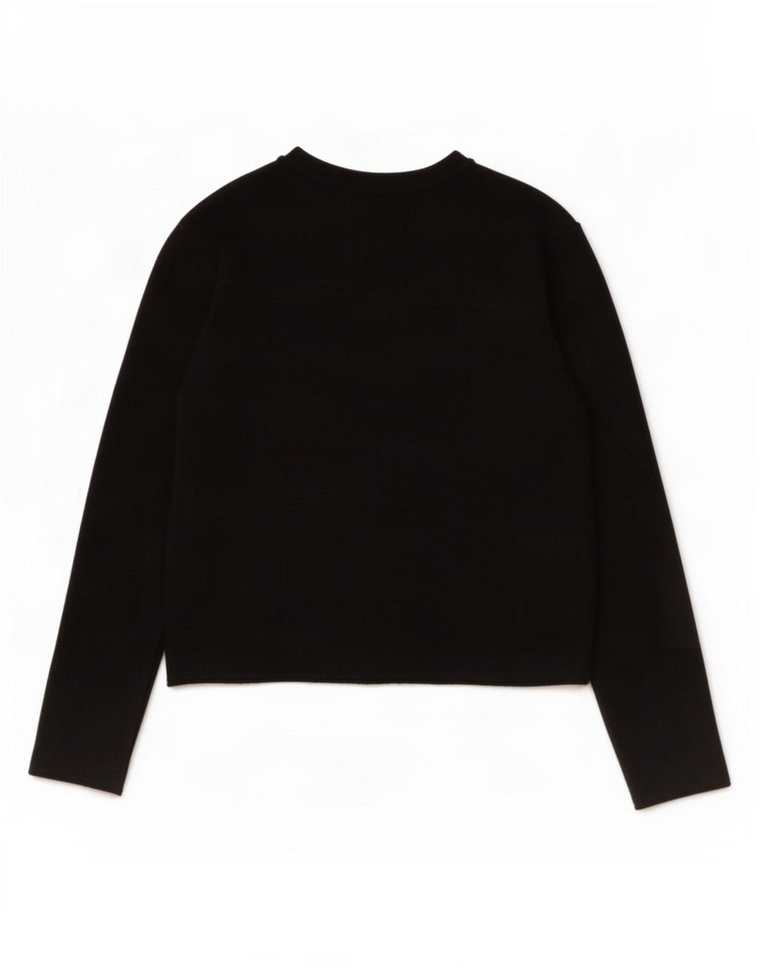 Zara Damen-Cardigan-Pullover UK 14 Mittelschwarze Viskose