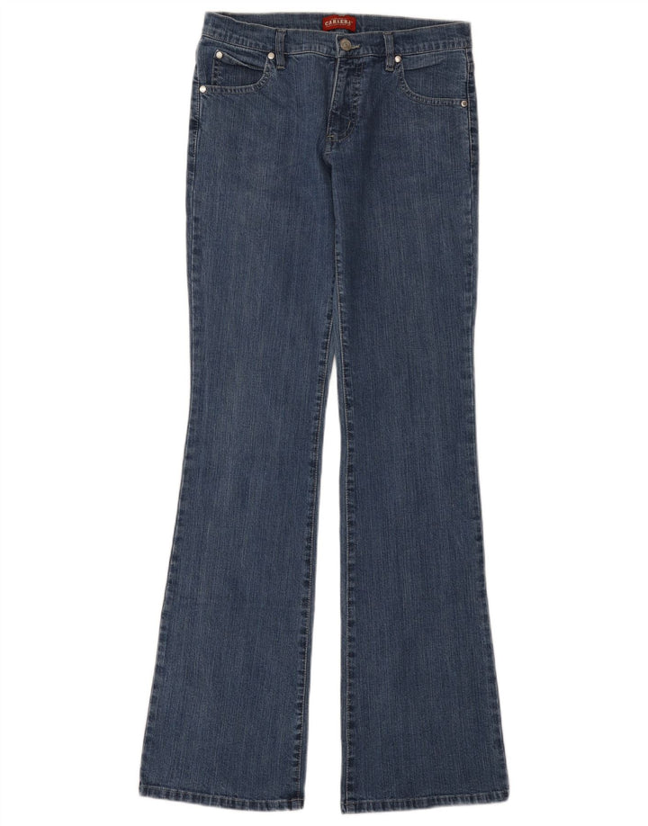 CARRERA Damen Bootcut-Jeans W28 L34 Blaue Baumwolle