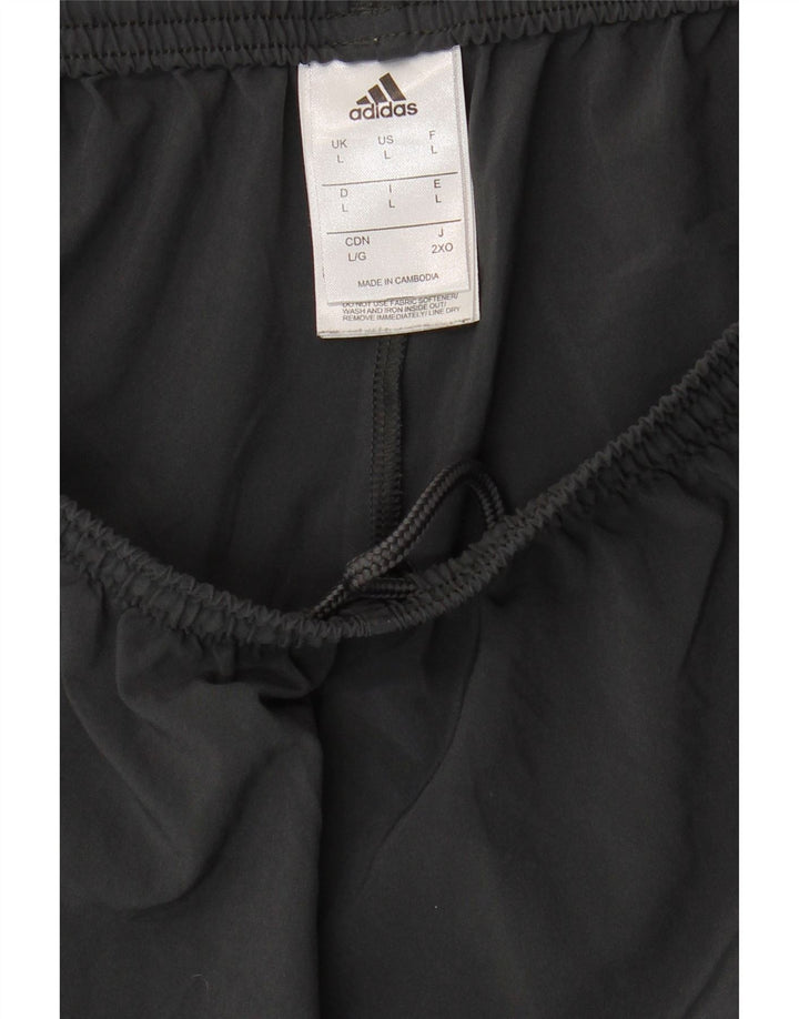 Adidas Herren Climalite Graphic Sport Shorts Large Schwarz Polyester