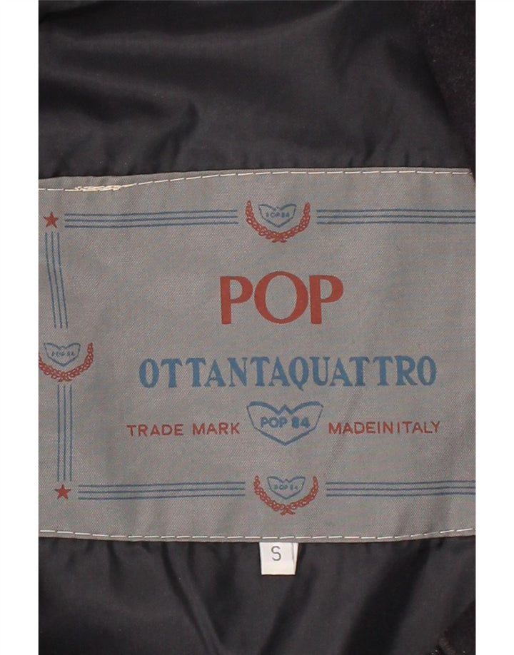 POP 84 Mens Oversized Utility Jacket UK 36 Small Navy Blue Vintage POP 84 and Second-Hand POP 84 from Messina Hembry 