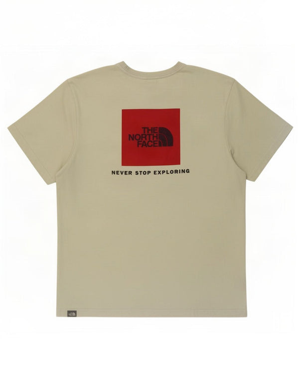 The North Face Herren-T-Shirt mit Grafik, Größe L, Grün, Baumwolle