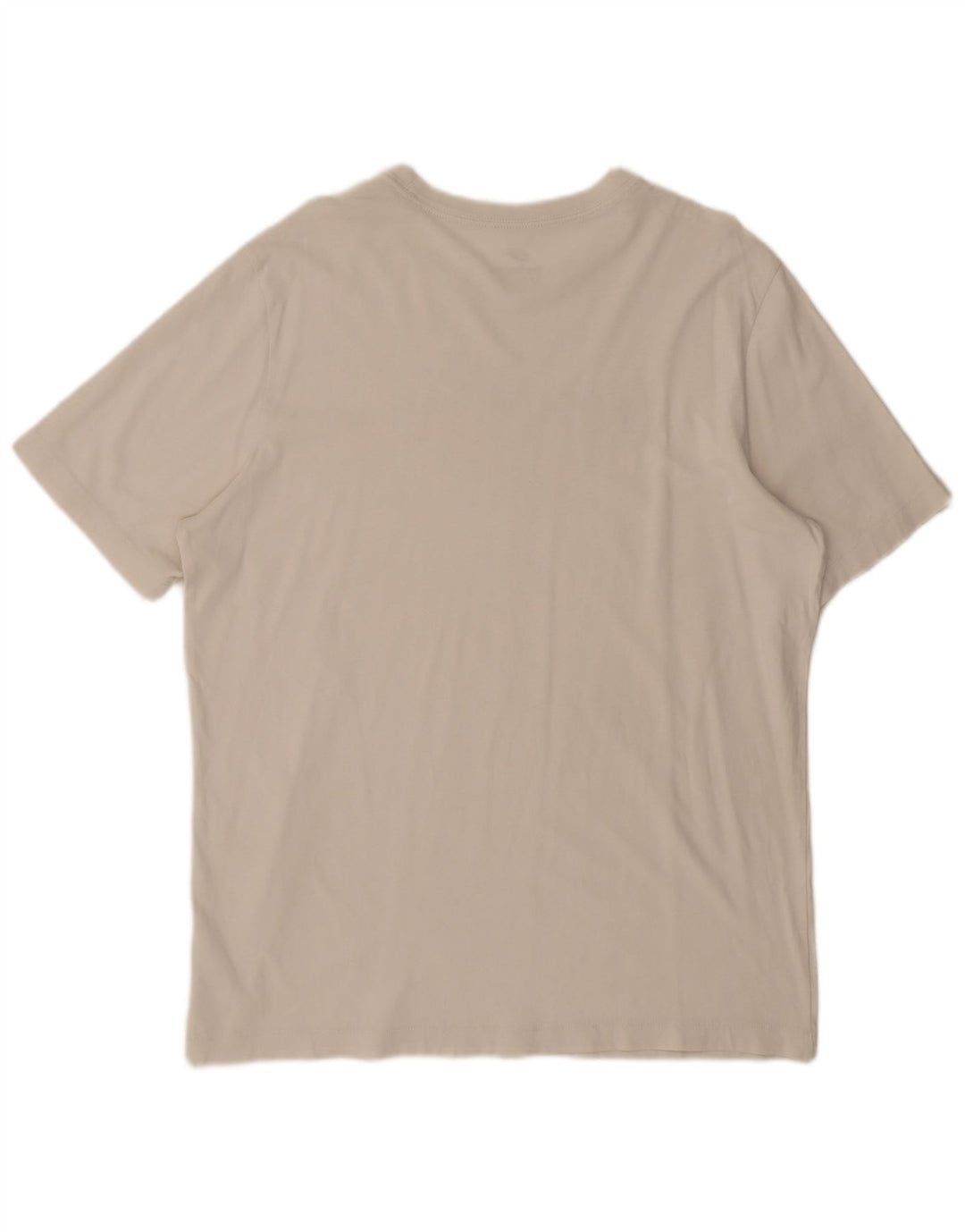 Nike Herren-T-Shirt mit Grafik, groß, aus Baumwolle in gebrochenem Weiß