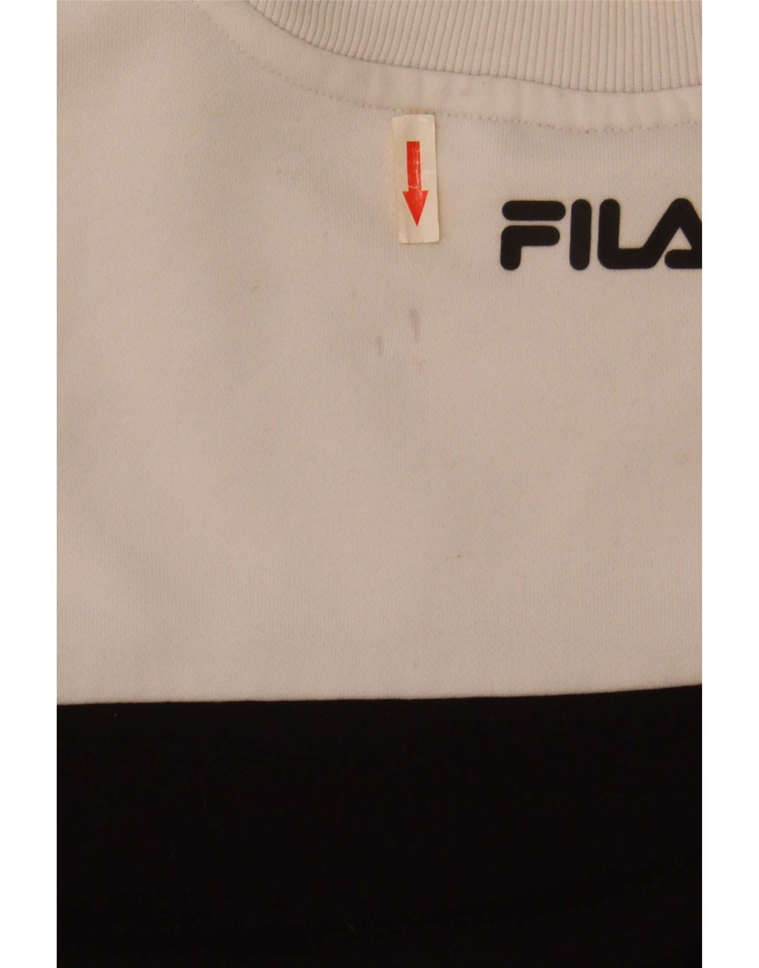 Fila Damen Grafik-Sweatshirt-Pullover UK 14 Medium Mehrfarbig