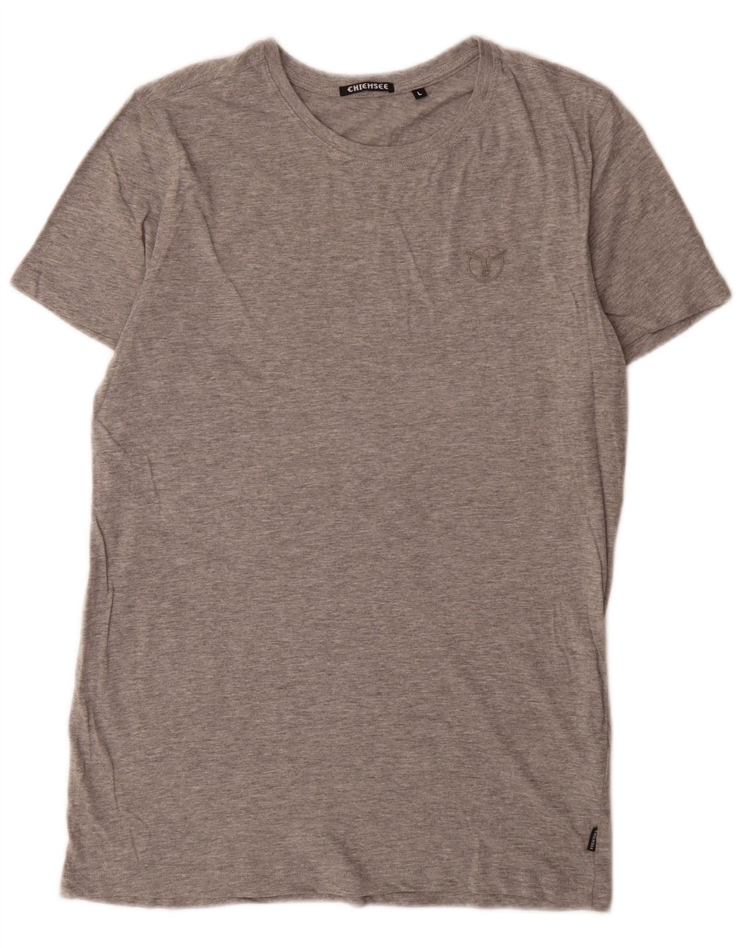 Chiemsee Herren T-Shirt Top Large Grau meliert Baumwolle
