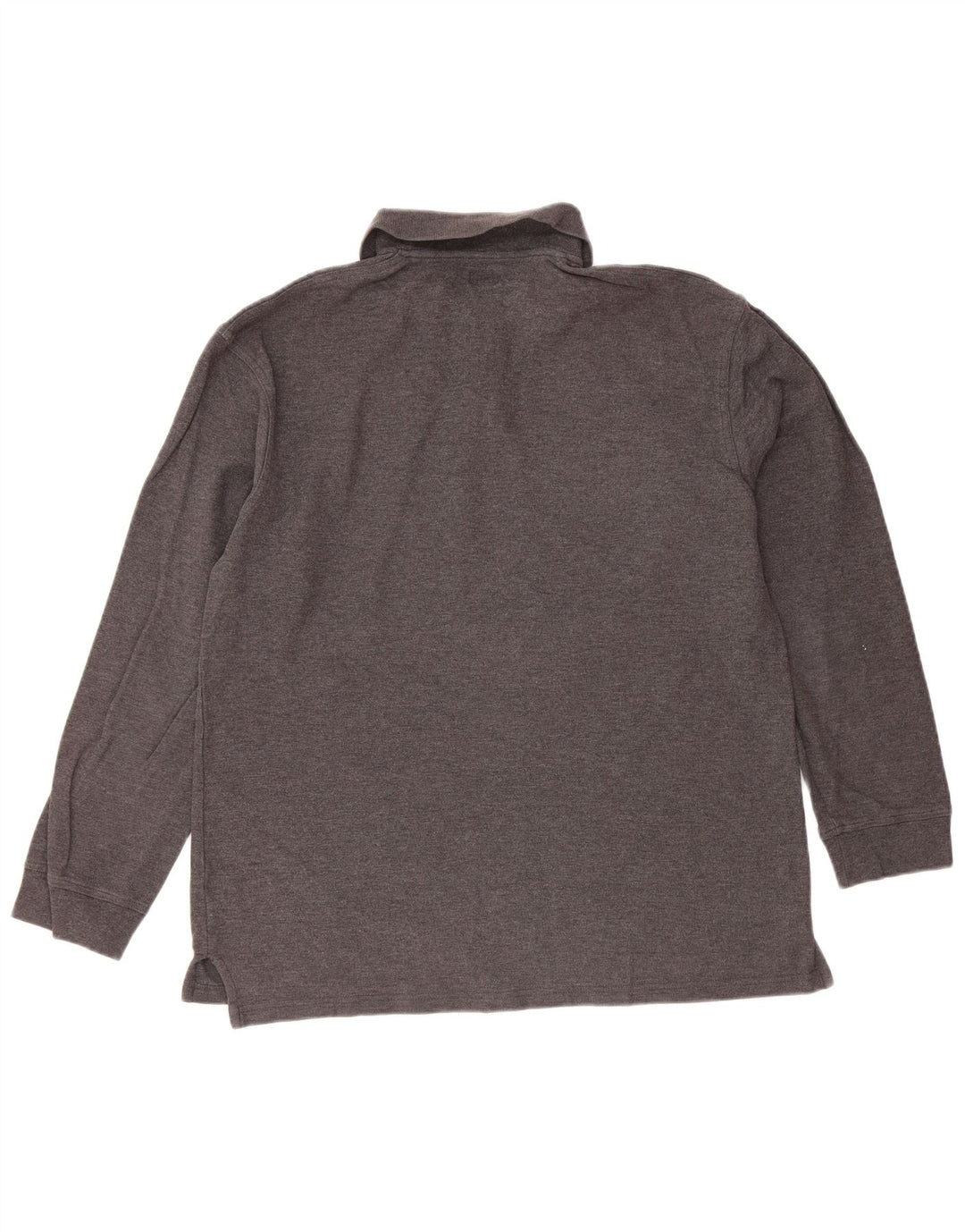 CALVIN KLEIN JEANS Langarm-Poloshirt für Jungen, 15–16 Jahre, Grau