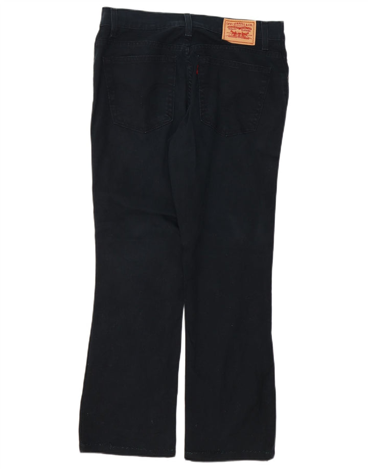 LEVI'S Damen 550 Relaxed Fit Bootcut Jeans US 8 Medium W32 L28 Schwarz