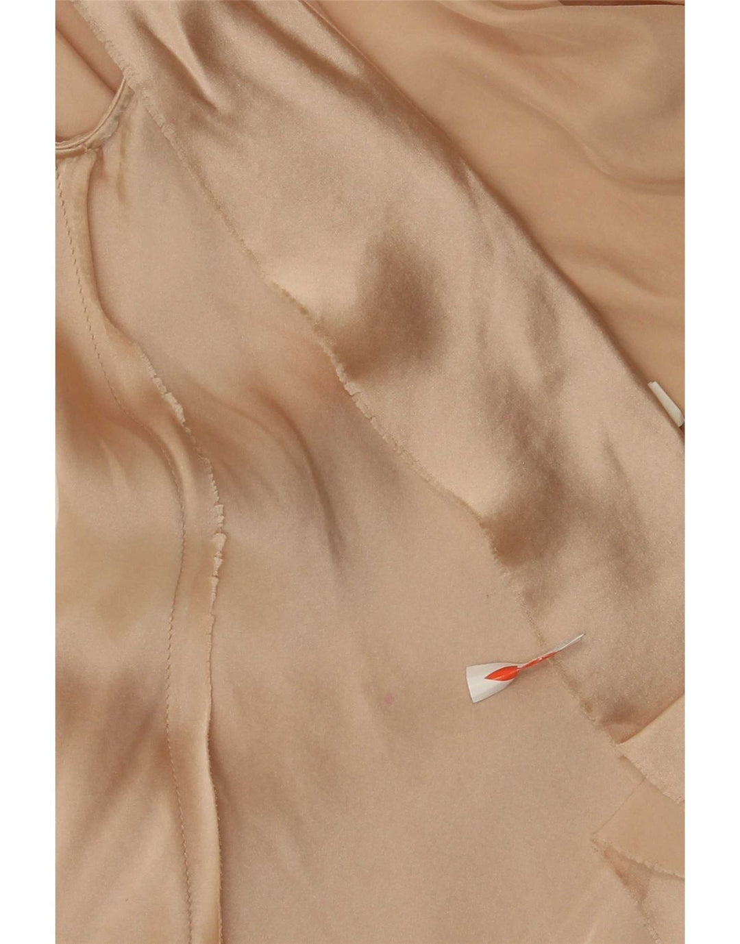 Liu Jo Damen-Blusenoberteil, IT 42, Mittelbeige, Farbblock-Seide