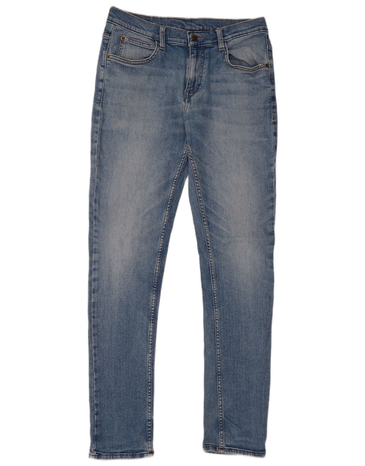Lee Herren Skinny Jeans W30 L30 Blaue Baumwolle