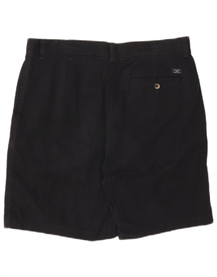 Marks & Spencer Herren-Chinoshorts W36, Größe L, Marineblau, Baumwolle