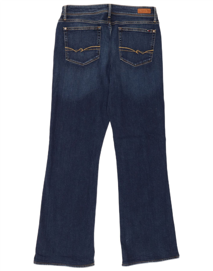 Tommy Hilfiger Damen Paris Classic Fit Bootcut Jeans W32 L32 Marineblau