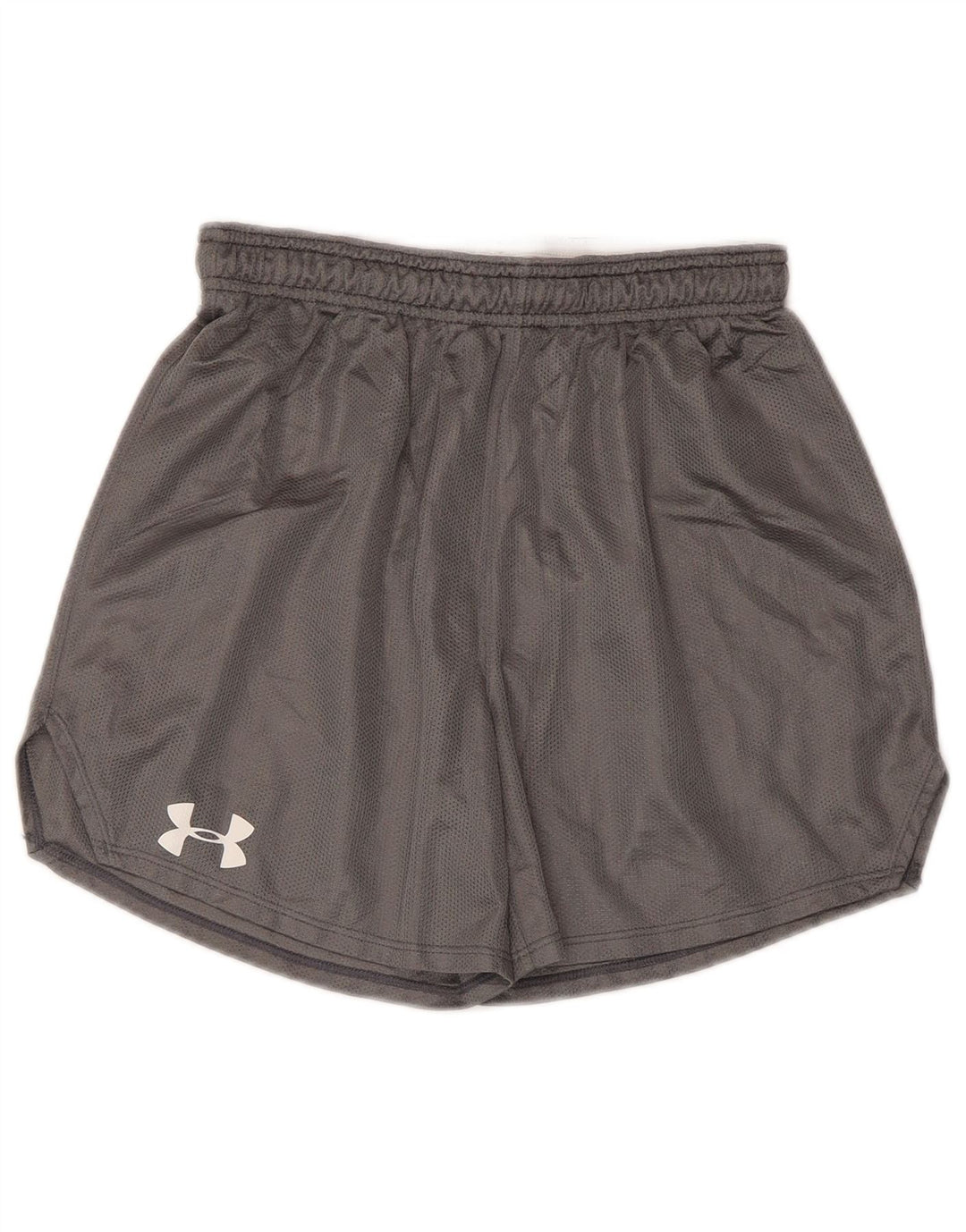 UNDER ARMOUR Damen Sportshorts UK 10 Small Grau Polyester