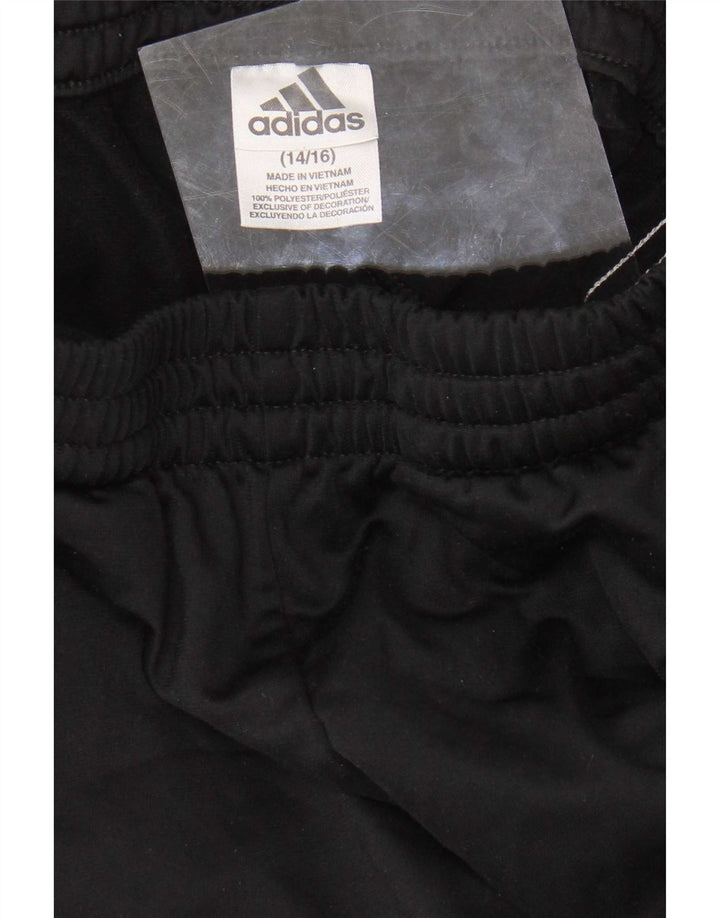 Adidas Trainingshose für Jungen, 12–13 Jahre, Größe L, Schwarz, Polyester
