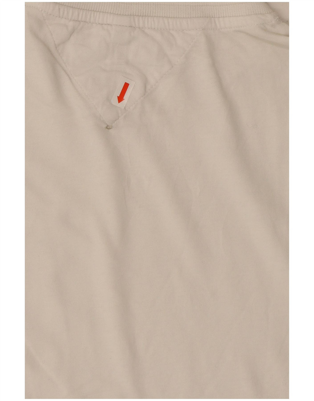 TOMMY HILFIGER Damen T-Shirt Top UK 10 Small Weiße Baumwolle