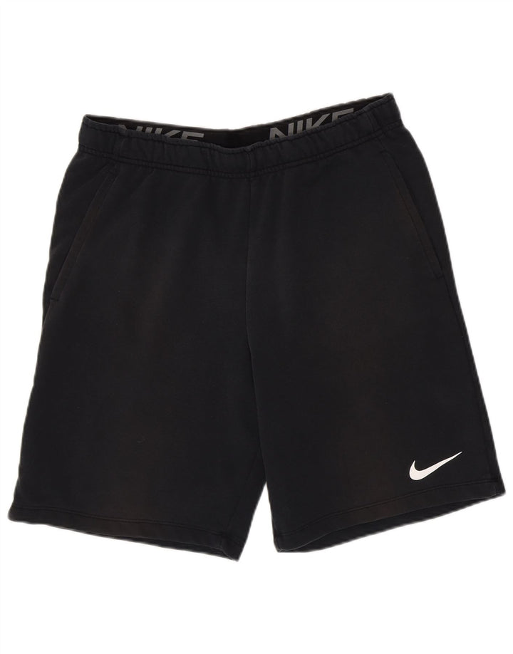 Nike Herren Dri Fit Sportshorts, groß, aus schwarzer Baumwolle