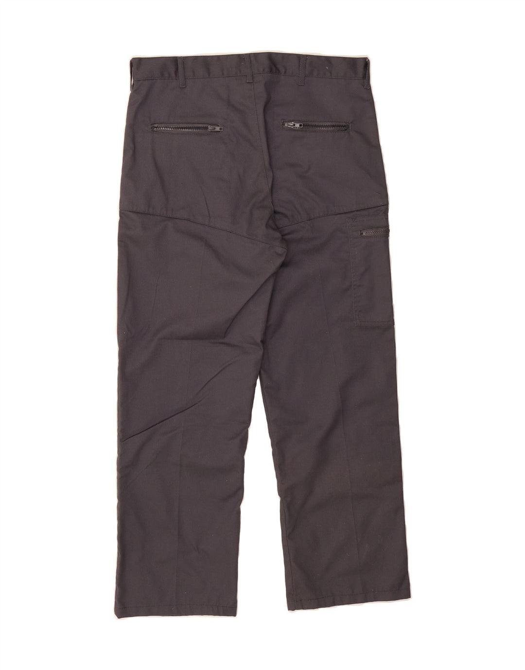 DICKIES Womens Straight Cargo Trousers W34 L30 Grey Polyester Vintage Dickies and Second-Hand Dickies from Messina Hembry 