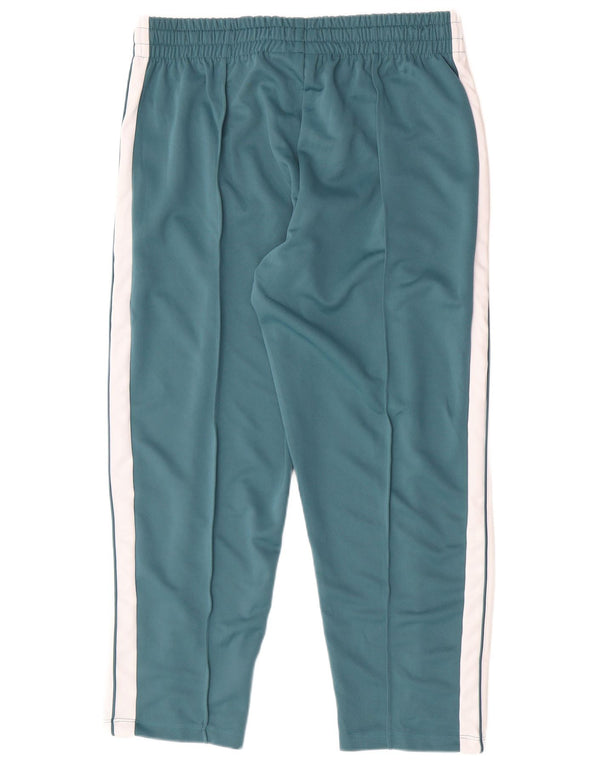 Ellesse Damen-Trainingshose XL, blaues Colourblock-Polyester
