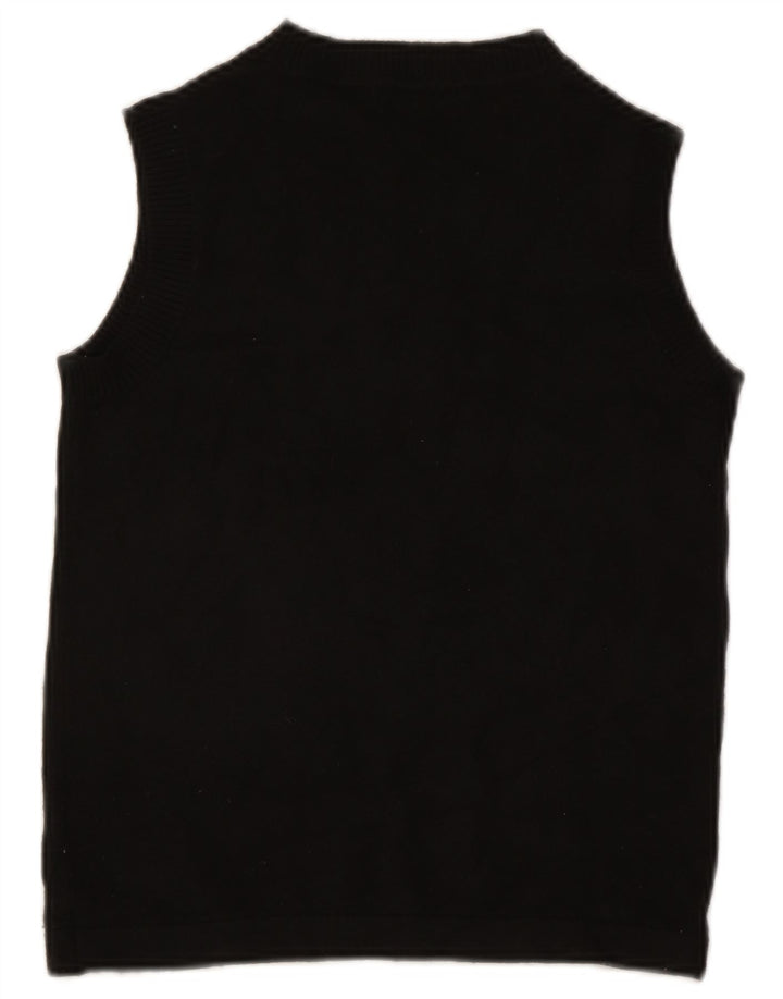 Marks & Spencer Damen Weste Tank Top UK 6 XS Schwarz Polyester