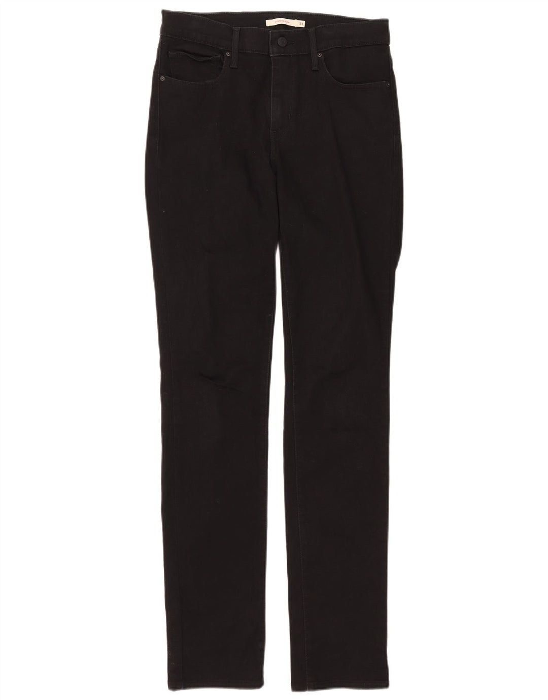 Levi's Damen Slim Slim Jeans W31 L34 Schwarz Baumwolle