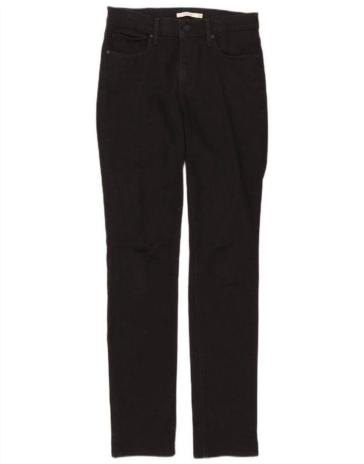 Levi's Damen Slim Slim Jeans W31 L34 Schwarz Baumwolle