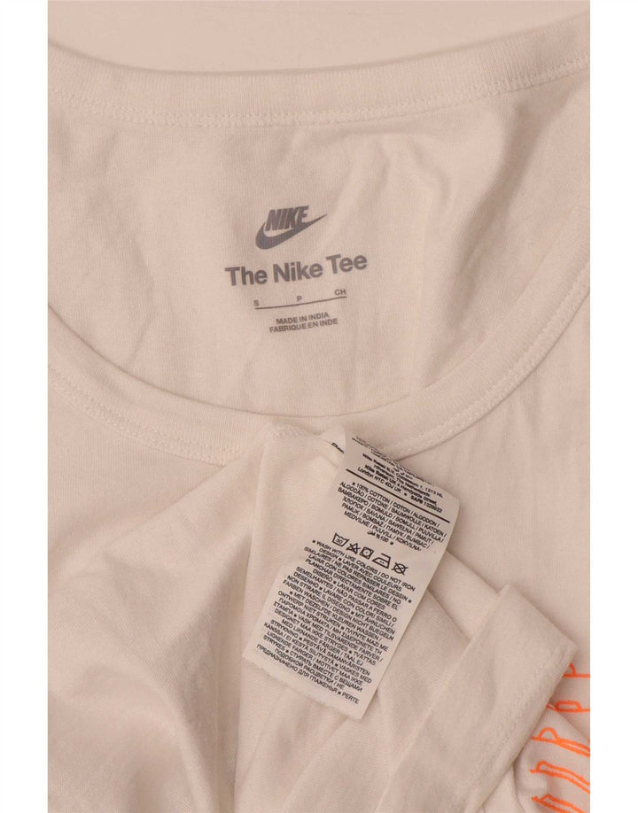 Fila Herren-T-Shirt mit Grafik, Größe S, weiße Baumwolle