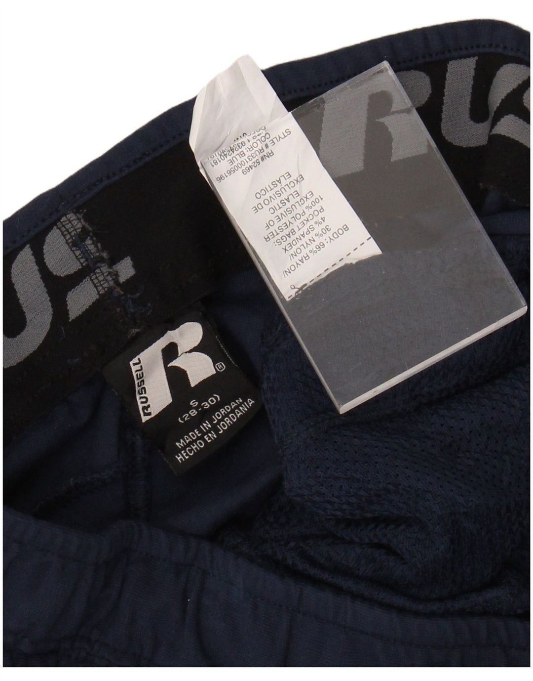 RUSSELL ATHLETIC Damen-Trainingshose, Größe S, Marineblau, Viskose