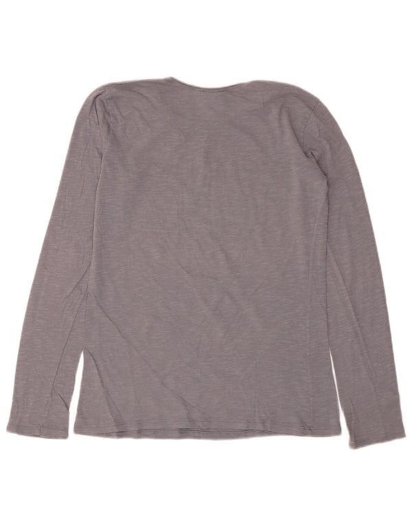 BENETTON Mädchen Disney Graphic Top Langarm 13-14 Jahre Grau meliert