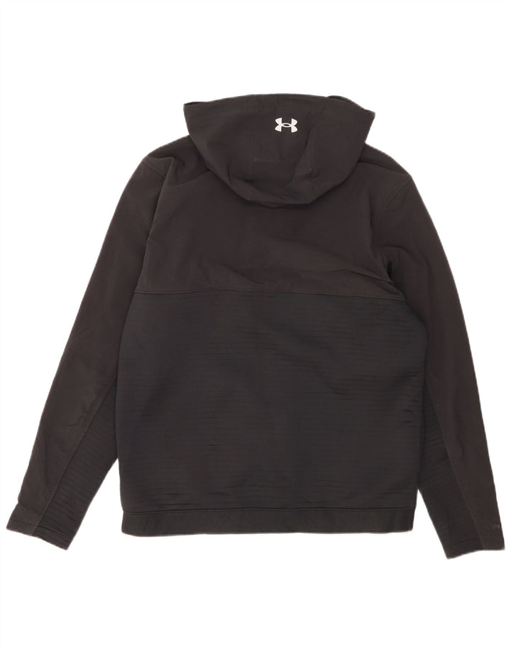 Under Armour Herren-Kapuzenpullover mit Reißverschluss, mittelgroß, Schwarz