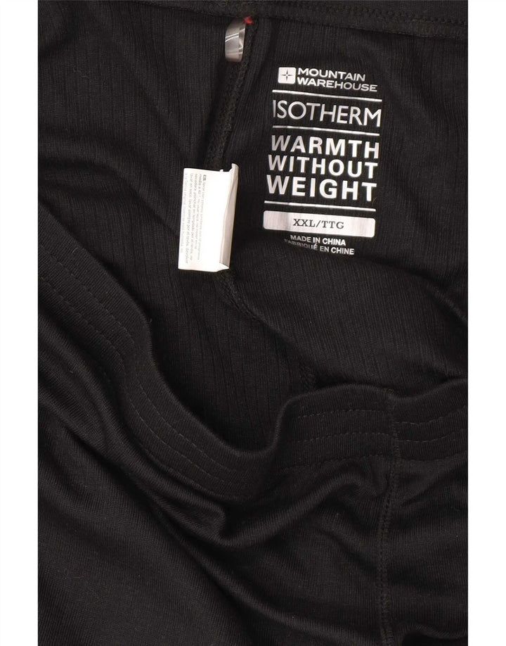Mountain Warehouse Damen-Leggings, UK 20 2XL, schwarzes Polyester