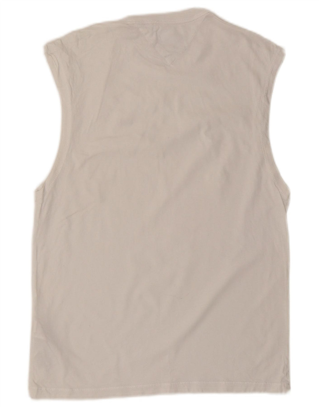 Tommy Hilfiger Herren Weste Top XS Weiße Baumwolle