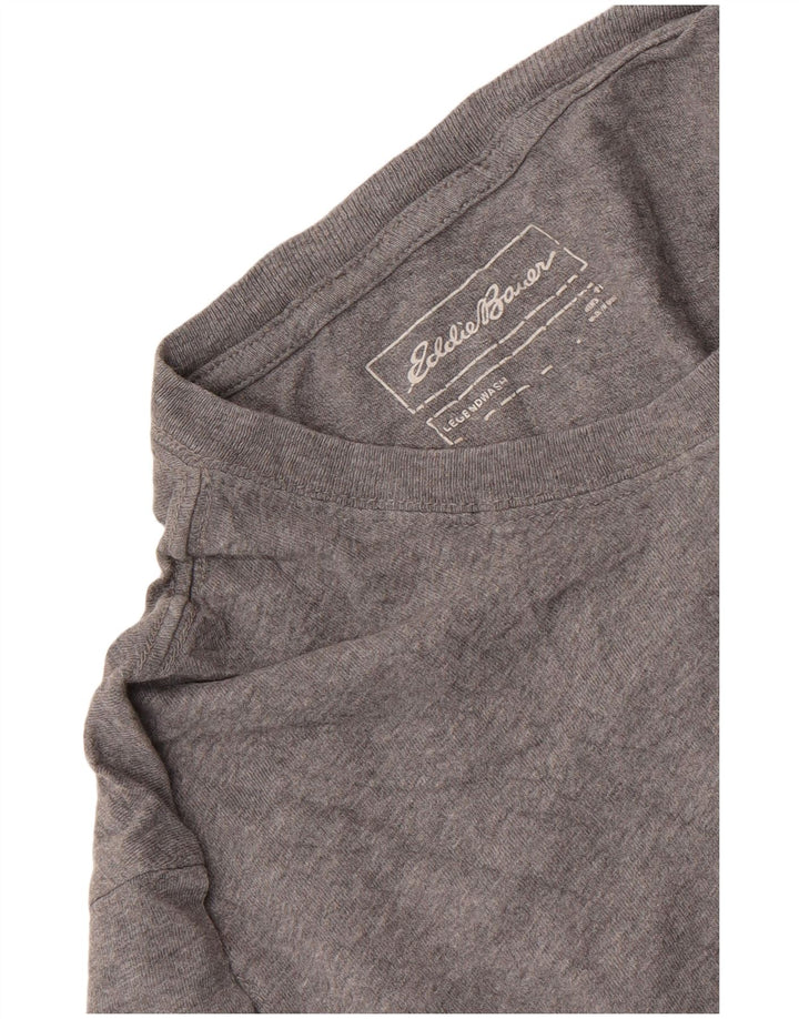 Eddie Bauer Herren T-Shirt Top Large Grau