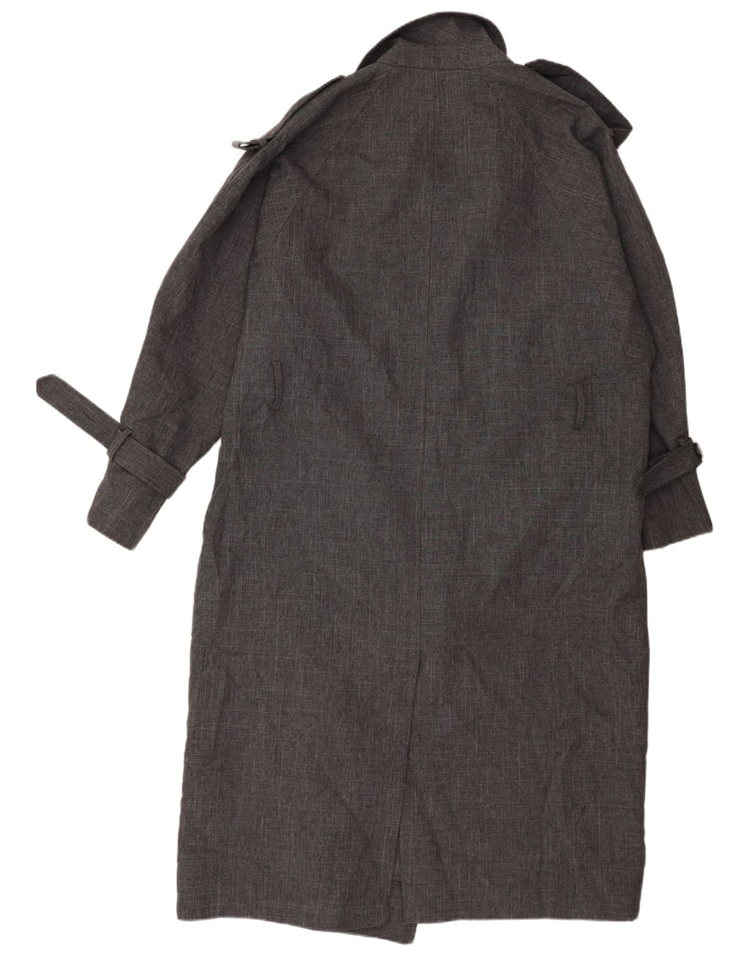 Topshop Damen-Trenchcoat in Übergröße, UK 14, Größe L, grau, Polyester