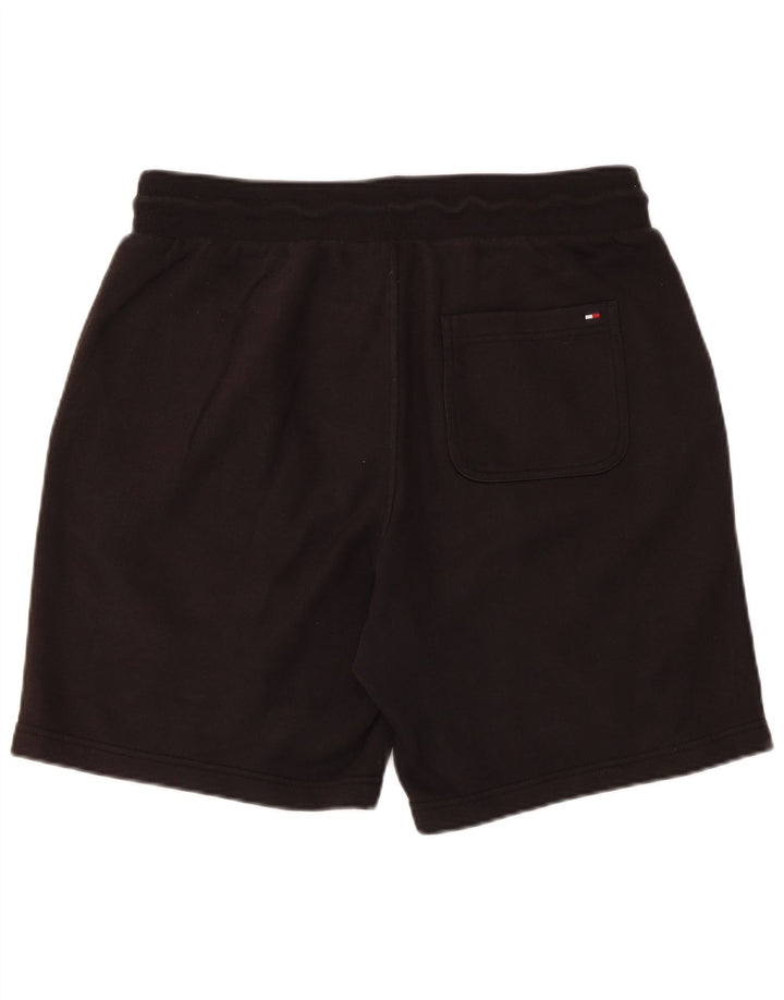 Tommy Hilfiger Herren Graphic Sport Shorts Mittelschwarze Baumwolle