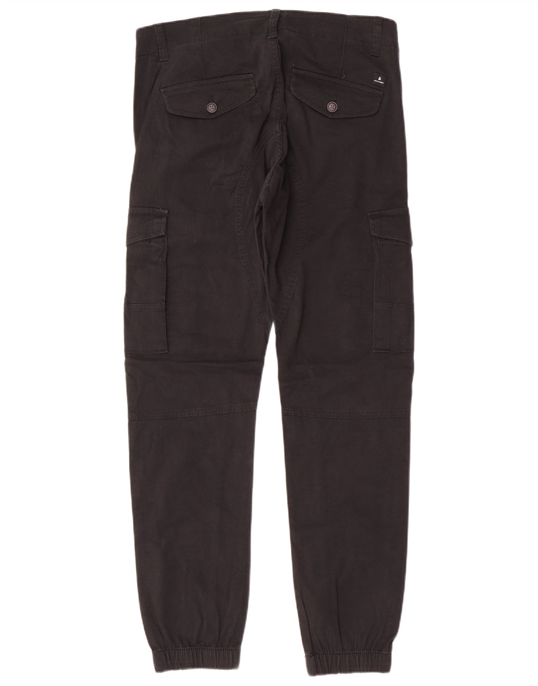 JACK & JONES Herren Paul Tapered Cargohose W31 L32 Schwarz Baumwolle Classic