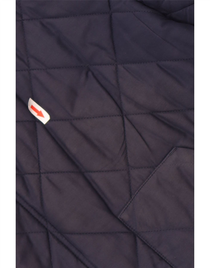 Lacoste Herren Steppjacke IT 56 3XL Marineblau Polyester