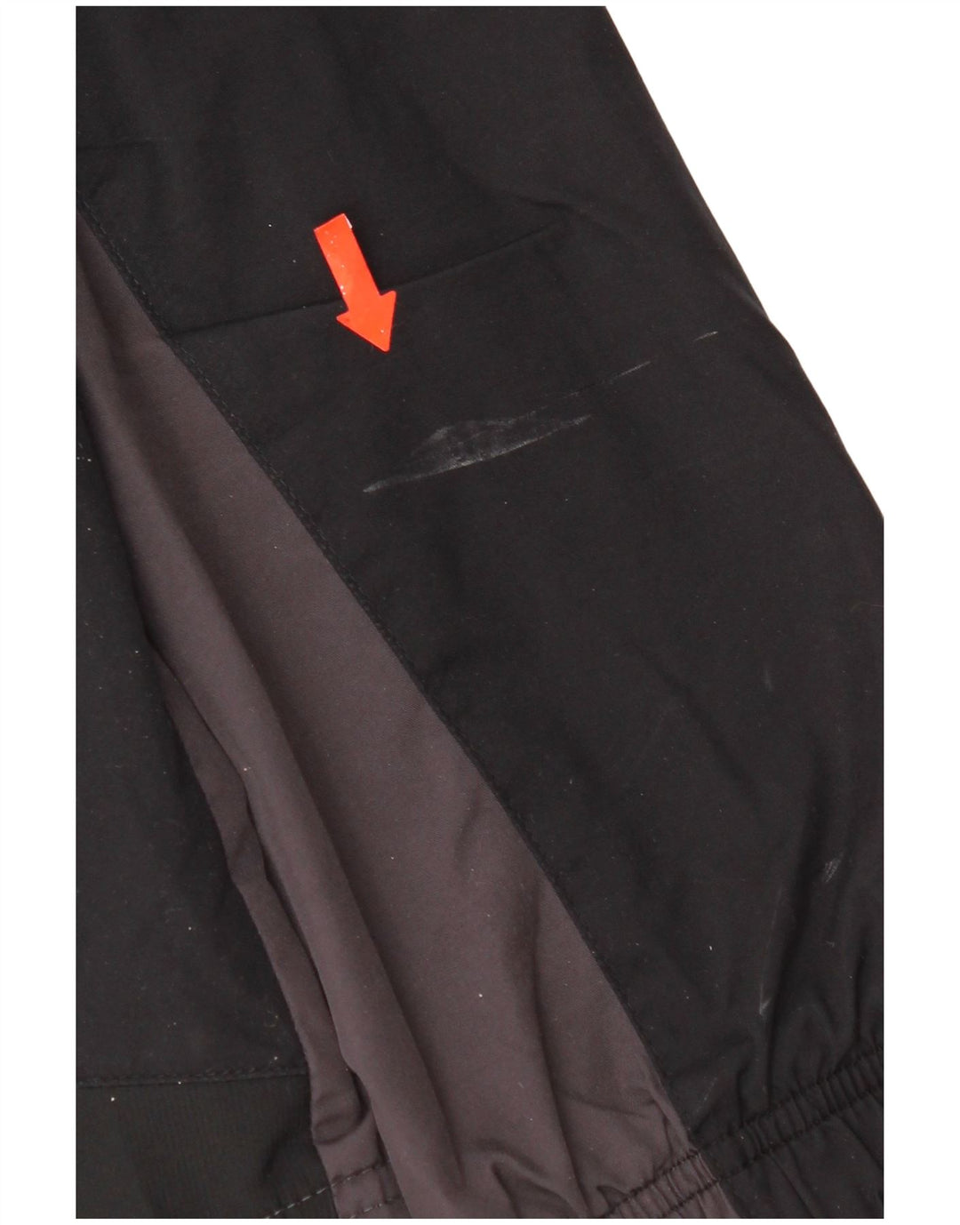 Nike Herren-Trainingsanzugoberteil, UK-Größe 35/37, klein, graues Colourblock-Polyester