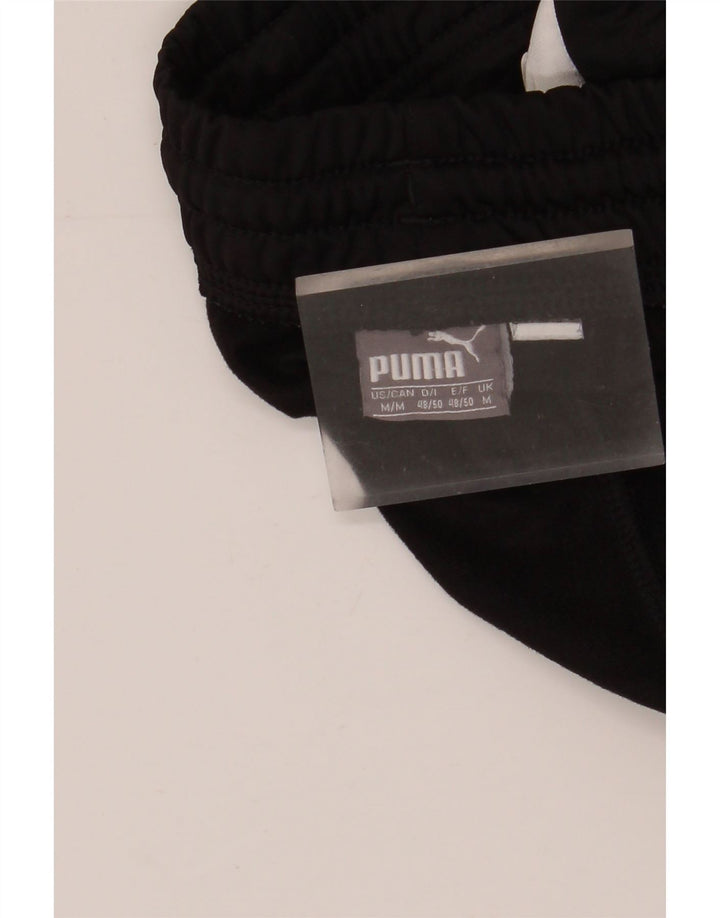 PUMA Herren-Trainingshose, Mittelschwarz, Farbblock