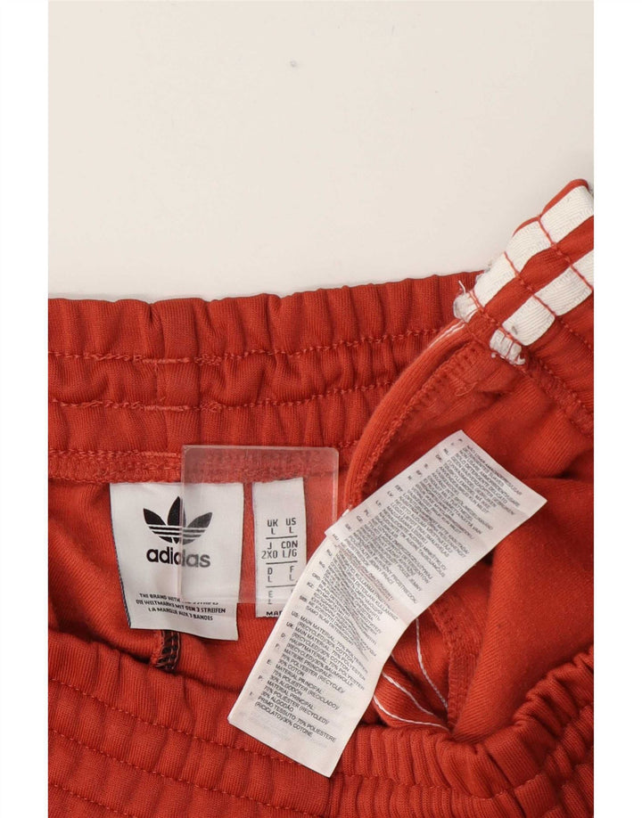 Adidas Herren-Trainingshose, Jogginghose, groß, braun, Polyester