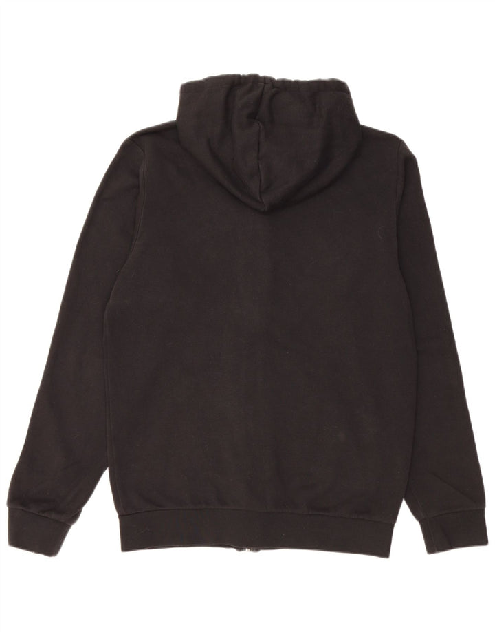 Adidas Herren Zip Hoodie Pullover Small Schwarz Baumwolle